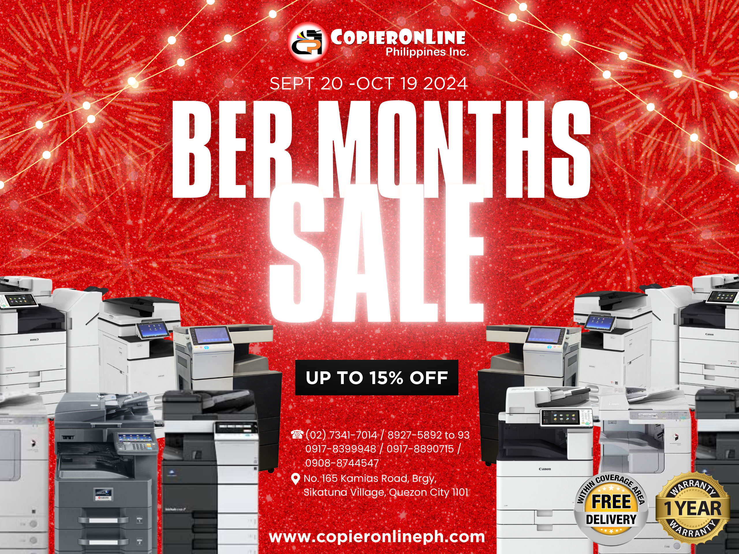 Ber Months Sale